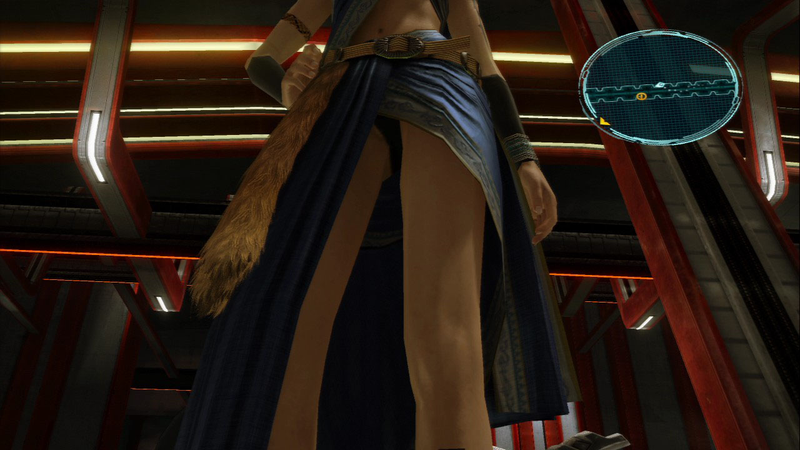 Illustration for article titled Let The Final Fantasy XIII Upskirts Start!